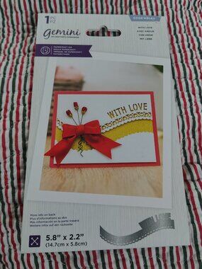 Gemini Edg*ables Die Cut - Withi Love (NEW)